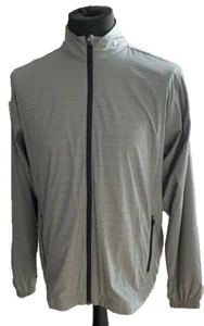 Adidas Golf ClimaProof Packable Windjacke Herren Größe Large grau Windbreaker - Bild 1 von 6