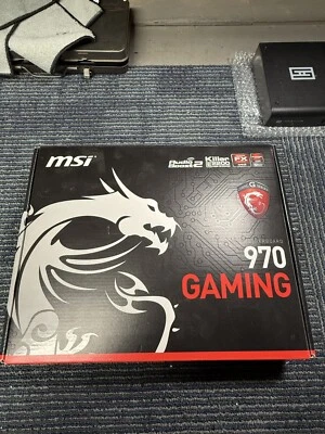 Placa madre para juegos MSI 970 con 16 GB de memoria DDR3 y AMD Phenom II 945 3,8 GHz Foto 1 de 4