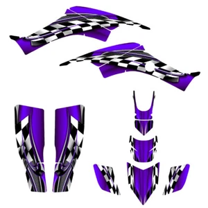 TRX 400EX Graphic Decal kit 1999 - 2007 Free Custom Service 24 mil Thick #2500 - Picture 1 of 17
