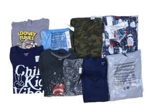 Old Navy Bulk Lot Of 10 Boys Size XXL 18 Mixed Seasons Tops Bottoms NWT - Picture 1 of 7