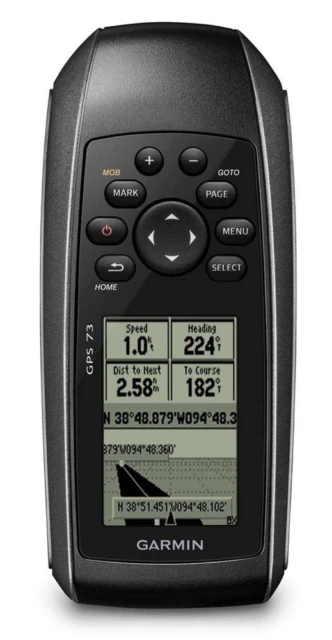 Garmin GPS 73 Navigatore Portatile - Nero