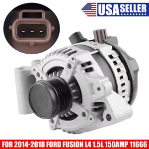 Alternator For 2013-2020 Ford Fusion L4 1.5L 104211-0800 400-52543R 150Amp 11666 - Picture 1 of 12