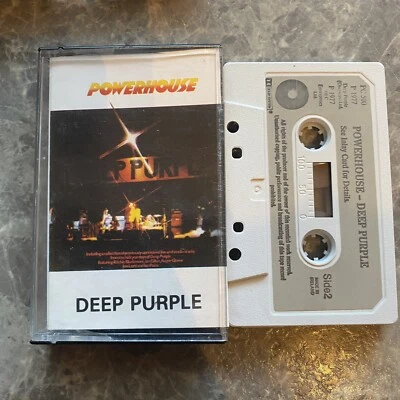 Deep Purple Cassette Tape Powerhouse Live PC-500 - Image 1 of 2