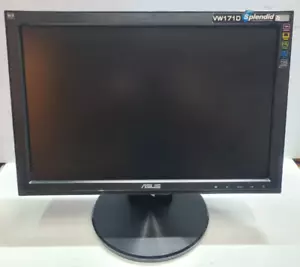 Bildschirm LCD 17,1 " Zoll ASUS VW171D VGA Weiterlesen Fein - Bild 1 von 18