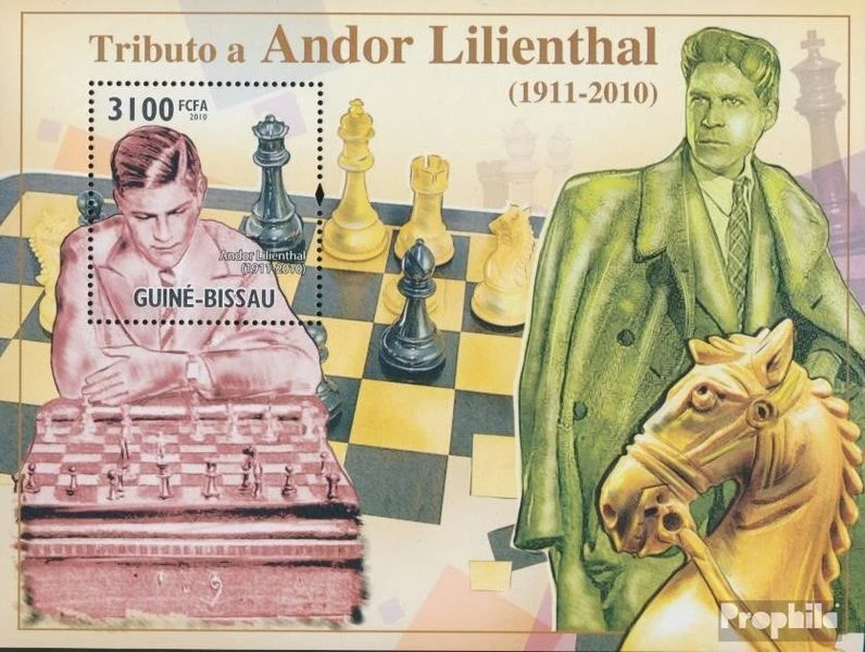 sellos Guinea-Bissau 2010 Mi bloque 884 (completa. edición) nuevo 2010 ajedrez - - Imagen 1 de 1