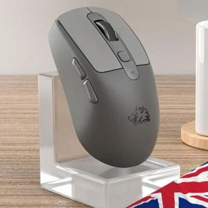 Wireless Gaming Mouse BT 5.0/4.0 & 2.4Ghz 1200-4000 DPI Ergonomic Computer Mouse - Picture 1 of 20