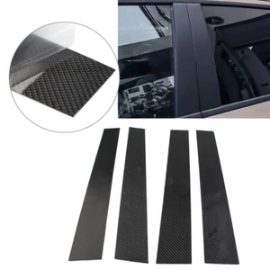 Exterior Door Window B Pillar Post Cover Trim For Dodge Ram 1500 2019-2023 4PCS - Picture 1 of 12
