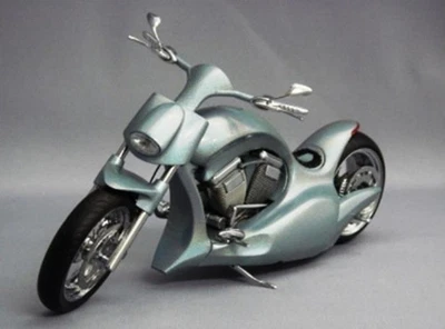 Minichamps 122024000 1/12 Hollisters Excite 2003 Argent Liquide Modèle Du Japon - Photo 1/4