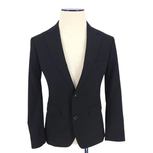 Bonobos Slim Fit Blazer Wool Navy Blue Long Sleeve 2 Button Career Mens 36 Short - Picture 1 of 7