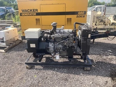 35KW SINGLE PHASE 120/240V SINGLE PHASE YANMAR DIESEL GENERATOR - Image 1 of 4