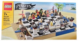 LEGO Pirates Chess Set 40158 Retired 857pcs 20 Minifigs NIB Sealed