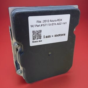Refurbished ABS Brake Pump 2012 Acura RDX | 57110-STK-A021-M1 - Picture 1 of 5