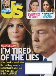 US Weekly April 16 2018 Melania Donald Trump Drew Barrymore Meghan Markle - Picture 1 of 3