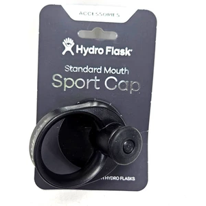 Hydro Flask tappo sportivo standard adatto a tutti i flaconi idro bocca standard isolato nuovo - Foto 1 di 10