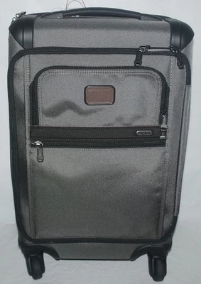New Tumi International Front Lid 4 Wheel Carry-On Suitcase - Gray 126174-A307 - Image 1 of 4