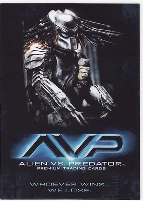 ALIEN Vs. TARJETA PROMOCIONAL DE LA PELÍCULA PREDATOR P-2 Foto 1 de 2