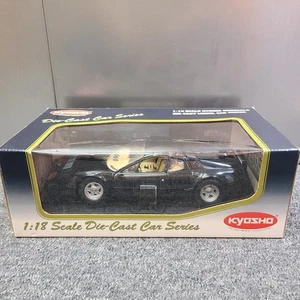 Prodotto 1/18 Kyosho Ferrari 512Bb nero fuori stampa modello di auto in minia... - Foto 1 di 7