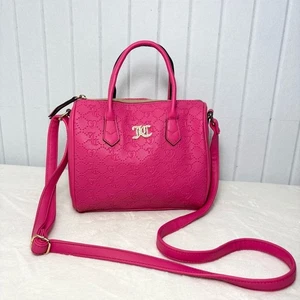 Bolso Bandolera/Cartera Juicy Couture Fucsia Y2K Repujado - Imagen 1 de 11