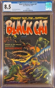 Black Cat #47 CGC 8.5 FILE COPY Lee Elias Harvey 1953 - Bild 1 von 3