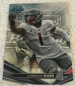 2022-23 Bowman's Best University Cameron Cam Ward Rookie #99 Tennessee Titans - Picture 1 of 3