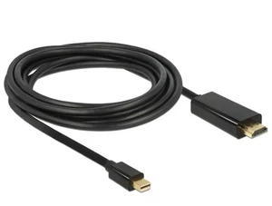 DeLOCK Cable Mini DisplayPort 1.1 Male to HDMI A plug (Full HD, 1920 x 1080, 1 M - Picture 1 of 2