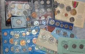 DEALER'S LOT w/ Souvenir Sets, Special Mint Sets, SILVER, &More! See Description - Picture 1 of 19