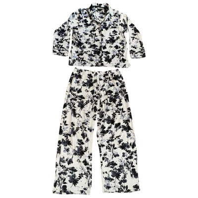 Donna Karan Ropa de dormir Mujer’s Terciopelo Elástico Firma PJ Set D3923314 Foto 1 de 4