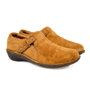 UGG Oleander Loafer Tan Suede Shearling Lined Casual Shoes Women's Size 7 - Picture 1 of 10