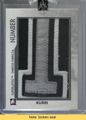 2009 ITG Superlative Volume 2 Famous Fabrics Number 1/1 Jari Kurri HOF READ 2d8 - Image 1 of 3