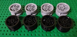 LEGO Technic Race Wheel 30.4mm D. x 20mm Lt Bluish Gray or Black 56145 Sold 4/Ea - Picture 1 of 3