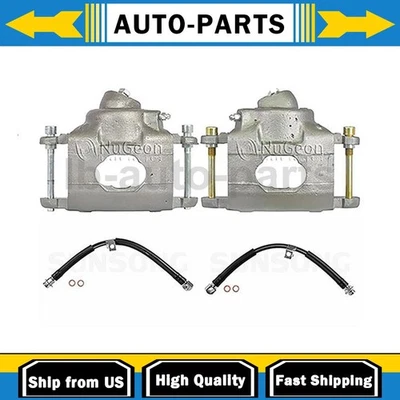 Pinza de freno delantera con mangueras lado conductor pasajero se adapta a Chevrolet Nova 4,3 L Foto 1 de 4