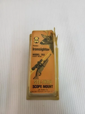 Ironsighter See Thru Scope Mount Knight MK-85 - 1" Model 703 - Image 1 of 2