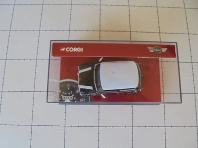 CORGI 1:36 B/L ROVER MINI COOPER BLACK/WHITE ROOF - image 1 of 4