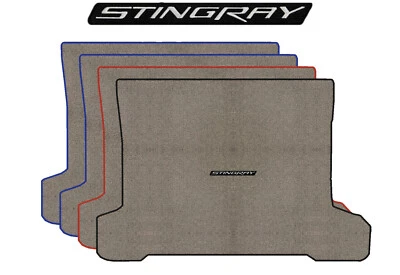 Alfombra de cubierta Lloyd Ultimat para Chevrolet Corvette 2014-2019 (#L102) Graystone Foto 1 de 4