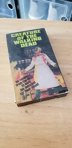 Creature Of The Walking Dead Vintage Zombie Horror 1964 Original Rare VHS 1986 - Picture 1 of 4