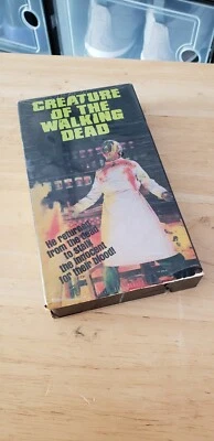 Creature Of The Walking Dead Vintage Zombie Horror 1964 Original Rare VHS 1986 - Image 1 of 4