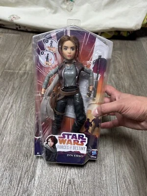 DISNEY STAR WARS FORCES OF DESTINY JYN ERSO 11" FIGURE BRAND NEW IN BOX - Image 1 of 4