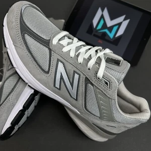 New Balance 990v5 M990GL5 Gray Running Walking Shoes Men Size 10D NBY - Picture 1 of 13