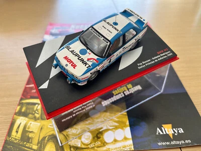 BMW M3 PEP BASSAS-ANTONIO RODRIGUEZ 1:43 ALTAYA + FASCICULO Cristinomodels - Imagen 1 de 4