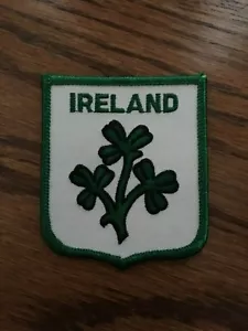 Parche de colección de Irlanda de lote antiguo recuerdo de viaje Europa Reino Unido Isla Esmeralda - Imagen 1 de 4