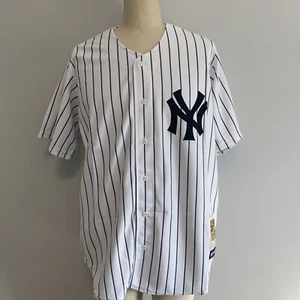 NEU Mitchell & Ness 1973-1984 New York Yankees Trikot Nr 54 Cooperstown XL Neu mit Etikett - Bild 1 von 8