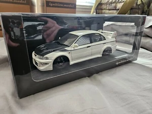 Ignition Model 1/18 Mistubishi Lancer Evo VI GSR T.M.E(CP9A) White2 - USA Seller - Picture 1 of 6