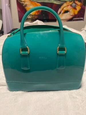 Cartera de gelatina Furla usada Foto 1 de 3