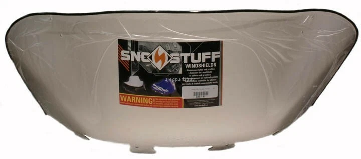 Arctic Cat Pantera EFI 550, 1993-1994, Low 12" Smoke Windshield - Image 1 of 1