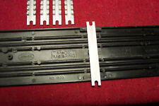 Lot of 5 Aurora Model Motoring HO Track only .. repair Clips or Mounting
