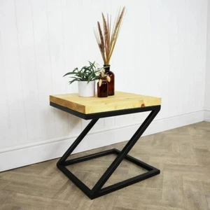 Z Floating Side Coffee Table - Welded Box Steel - Customisable - Picture 1 of 4