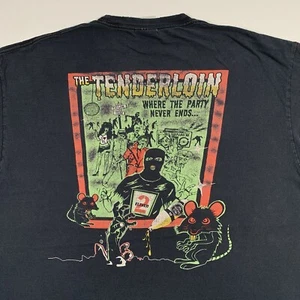 VTG Y2k The Tenderloin TTF 1832 T-Shirt Mens XL X-Large 2 Eleven Party Never End - Picture 1 of 9