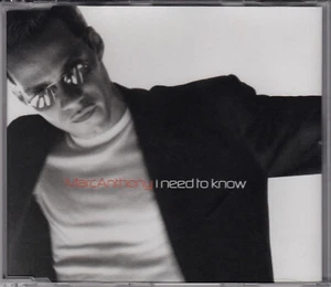 MARC ANTHONY I Need To Know MCD 1999 RAR & NEUWARE 90s Latin Pop Klassiker ! - Bild 1 von 5