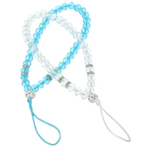 2 Pcs Handyriemen Lanyard Mit Perlen Handy-Schlüsselband Für Mädchen - Zdjęcie 1 z 12