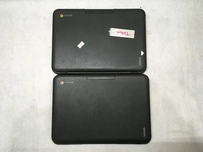 Lenovo N22-20 Chromebook Lot of 2 Missing Components For Parts- FT - Image 1 of 4